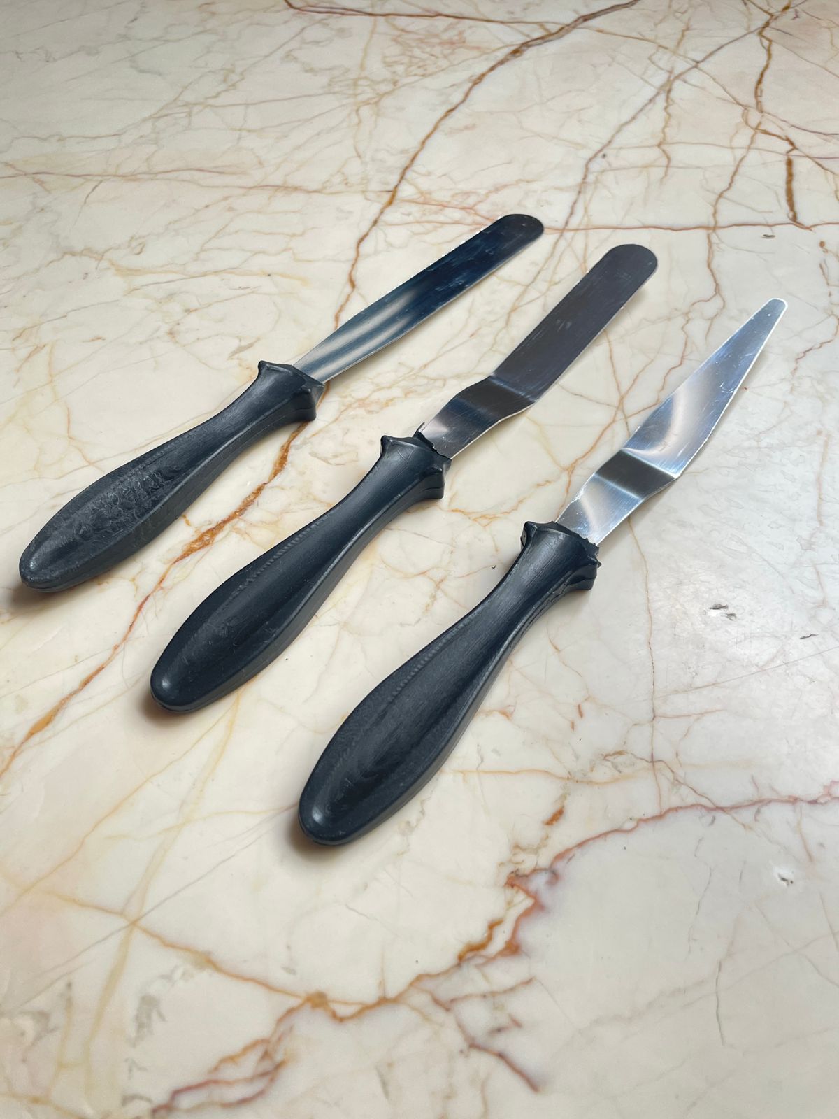pallet knives - set of 3
