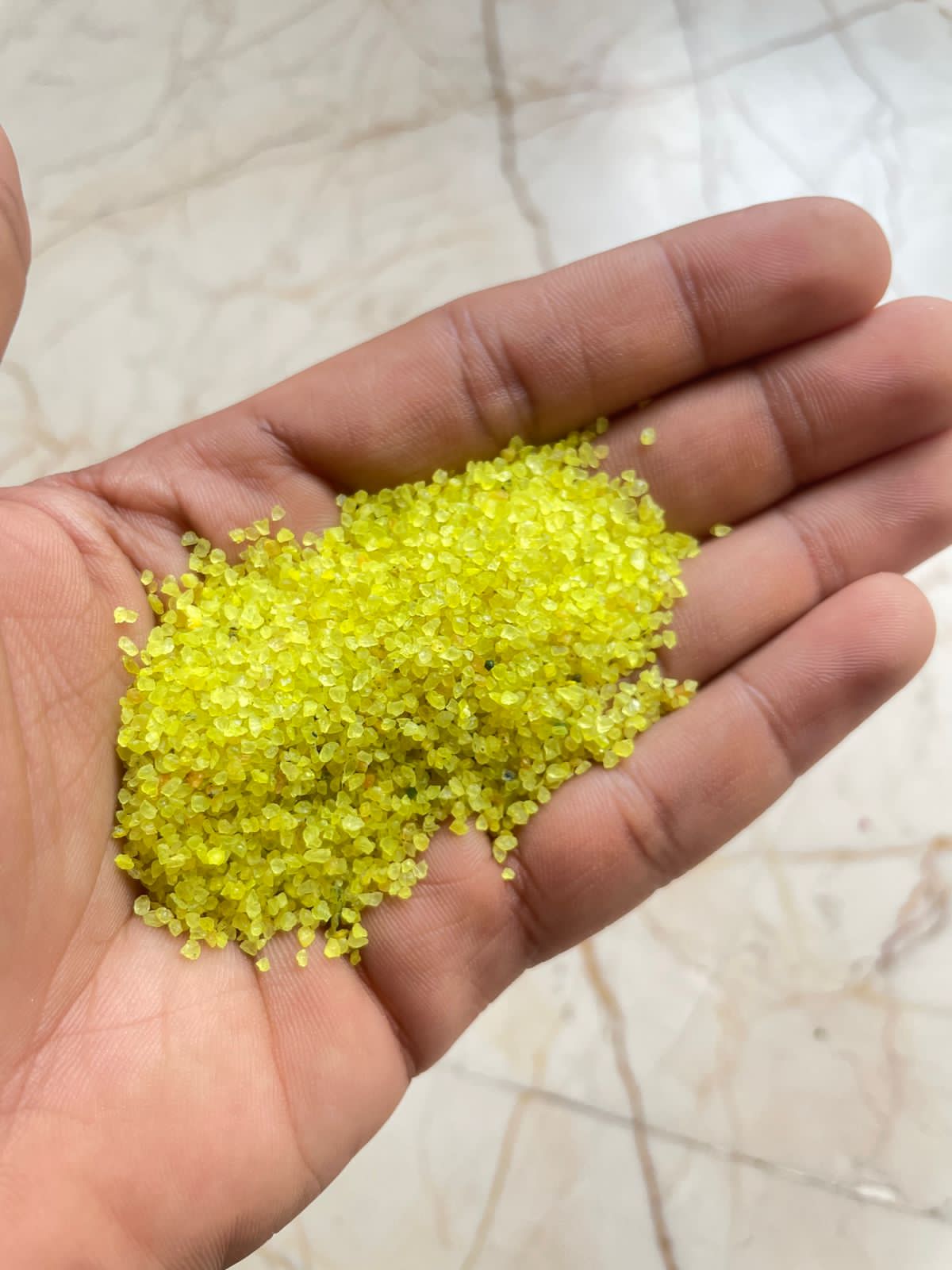 Yellow Sand Granules