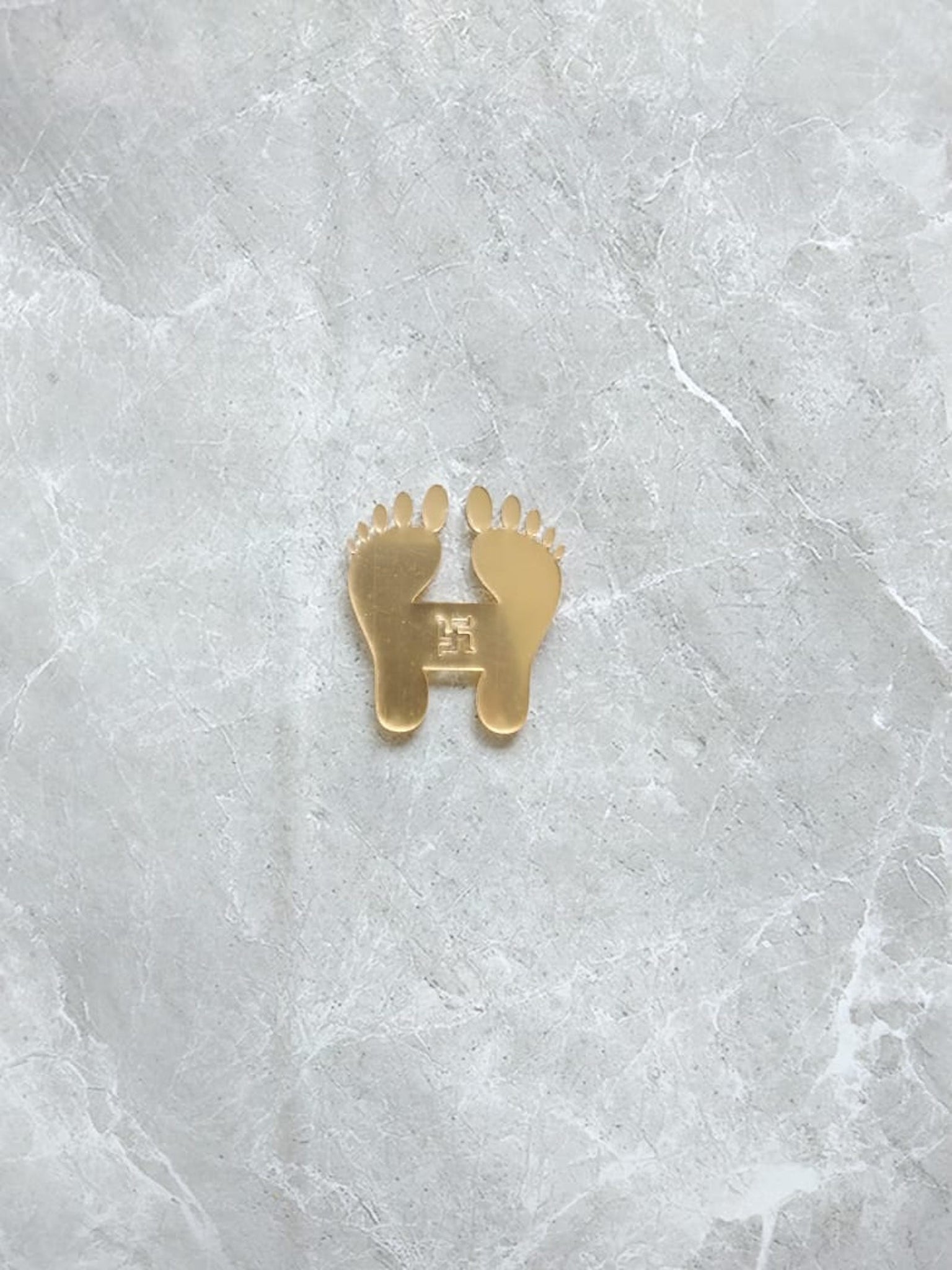 Laxmiji footprint symbol