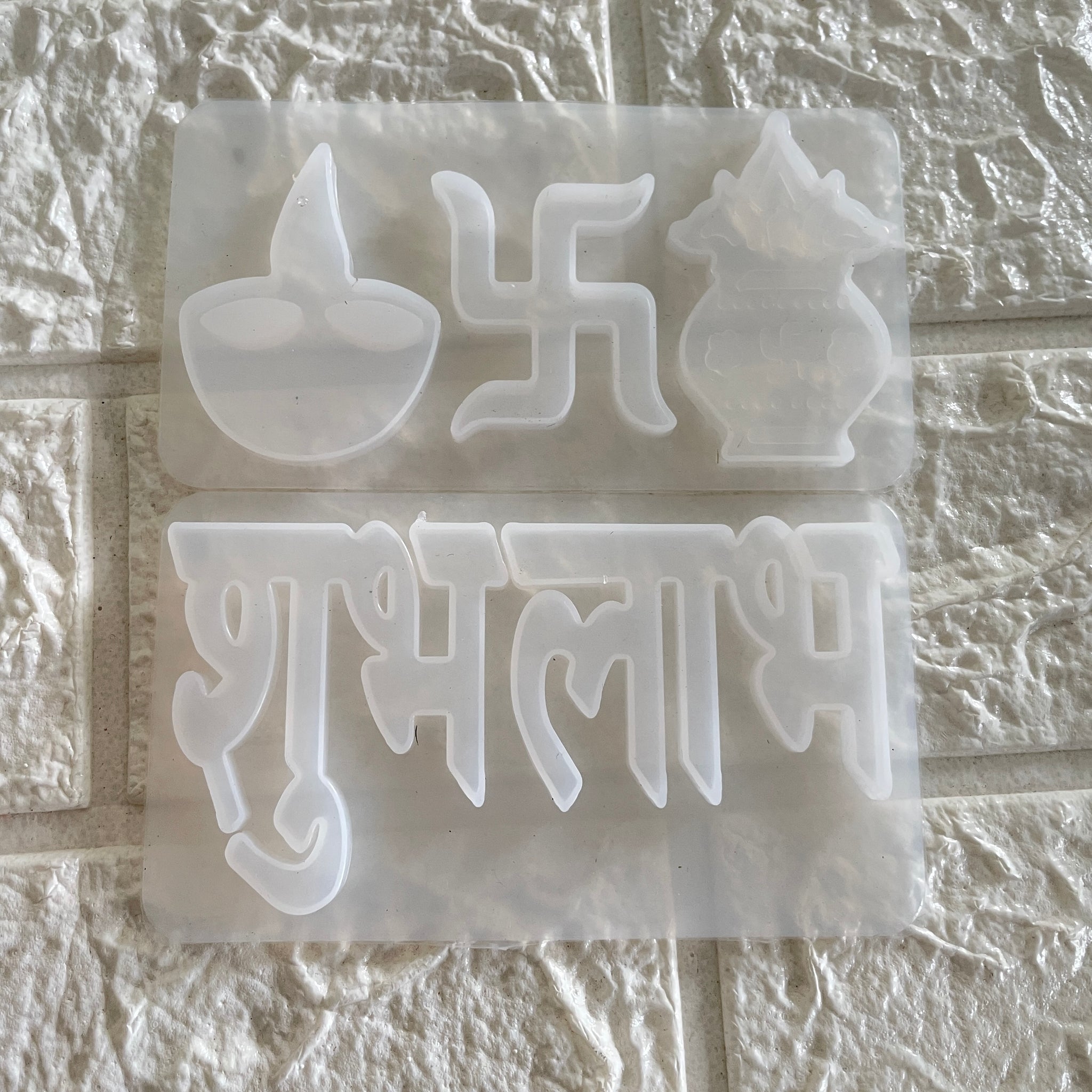 Diwali kalash and shubh labh combo mould